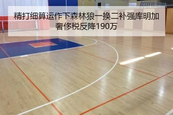 精打细算运作下森林狼一换二补强库明加奢侈税反降190万